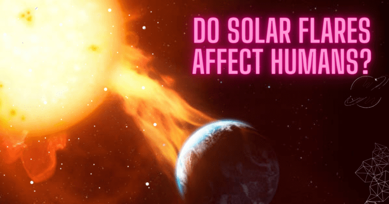 Do solar flares affect humans?