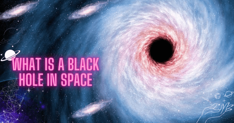 What is a black hole in space